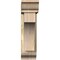 Ekena Millwork Westlake Traditional Rough Sawn Bracket w/ Offset Brace, Douglas Fir, 6"W x 18"D x 22"H BKT0604X18X22WTL01RDF - alternate 2